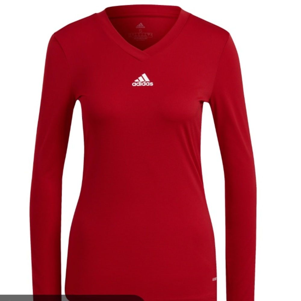Adidas NWT team based tee in red size X-Large